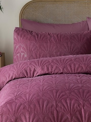 Serene Berry Cavali Quilted Duvet Cover Set - Image 3 of 4