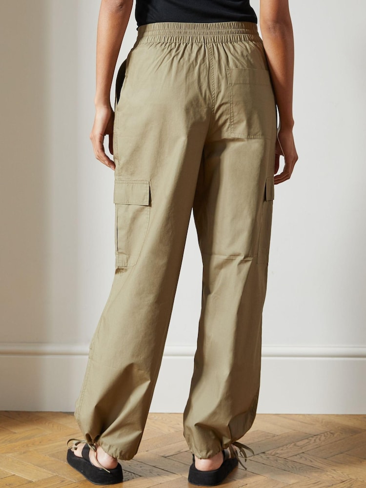 Albaray Natural Organic Cotton Utility Trousers - Image 2 of 4 Albaray Natural Organic Cotton Utility Trousers - Image 2 of 4