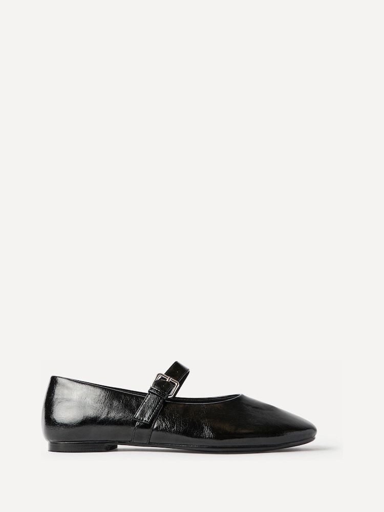 Svart - Linzi Nadira Mary Jane Style Flats - Bilde 2 av 6 Svart - Linzi Nadira Mary Jane Style Flats - Bilde 2 av 6