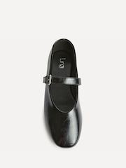Svart - Linzi Nadira Mary Jane Style Flats - Bilde 4 av 6