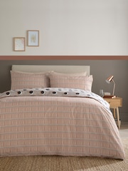 Fusion Natural Polka Dot Easy Care Duvet Cover & Pillowcase Set - Image 4 of 4