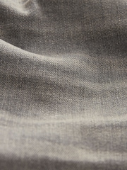 Siva - Raven kroj - Vintage Wash denim kavbojke - Slika 11 iz 11