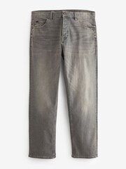 Siva - Raven kroj - Vintage Wash denim kavbojke - Slika 7 iz 11