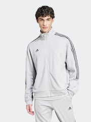 adidas Grey Tiro Track Top Coat Jacket - Image 1 of 6