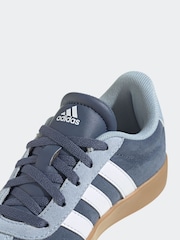 adidas Blue/Brown Junior Sportswear VL Court Trainers - Image 10 of 11
