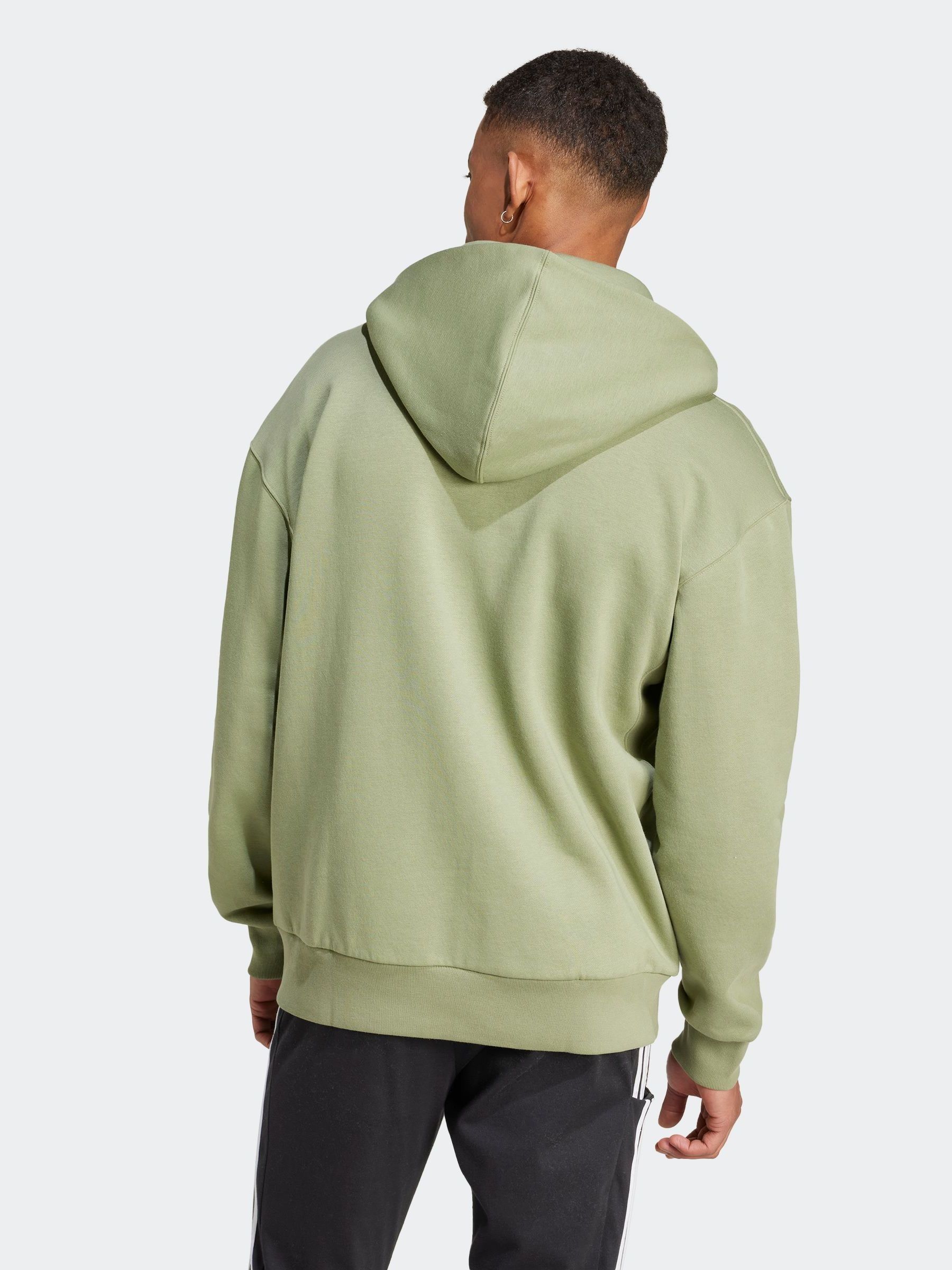 Adidas green zip up jacket online