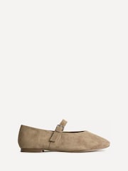 Naturlig - Linzi Nadira Mary Jane Style Flats - Bilde 2 av 5