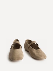 Naturlig - Linzi Nadira Mary Jane Style Flats - Bilde 3 av 5