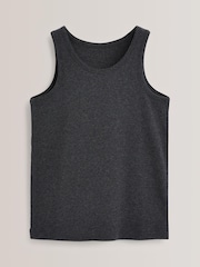 Grey/White Vests 5 Pack (1.5-16yrs) - Image 4 of 5