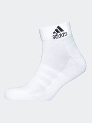 adidas Multi Adult Cushioned Ankle Socks 3 Pack - Image 3 of 3