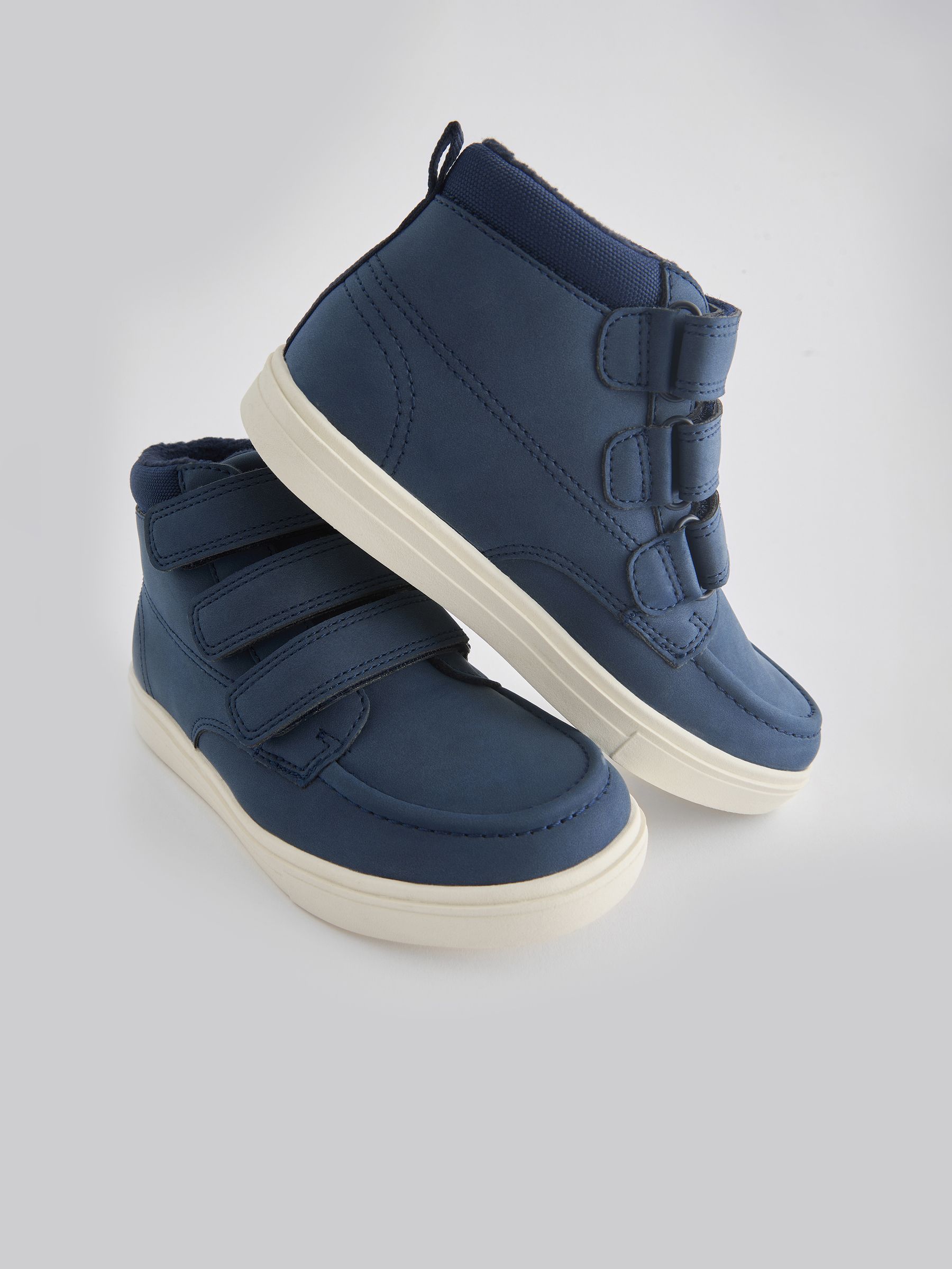 Navy wide fit ankle boots shop