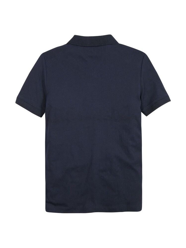Tommy Hilfiger Blue Global Stripe Polo Shirt - Image 5 of 5