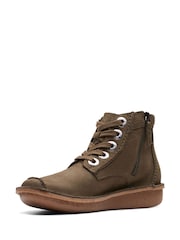 Clarks Green Nub Funny Cedar Boots - Image 4 of 7