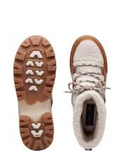 Clarks Cream Wlinedcomb Hike Up Boots - Image 7 of 7