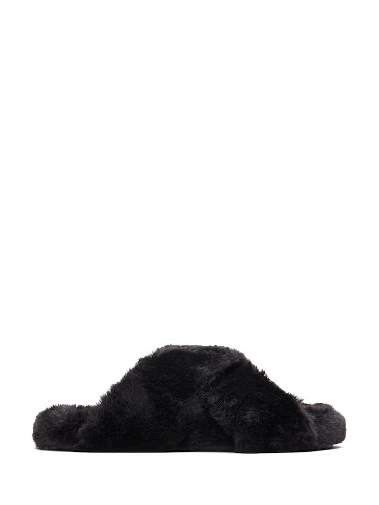 TOMS Susie Mule Black Slippers - Image 1 of 4