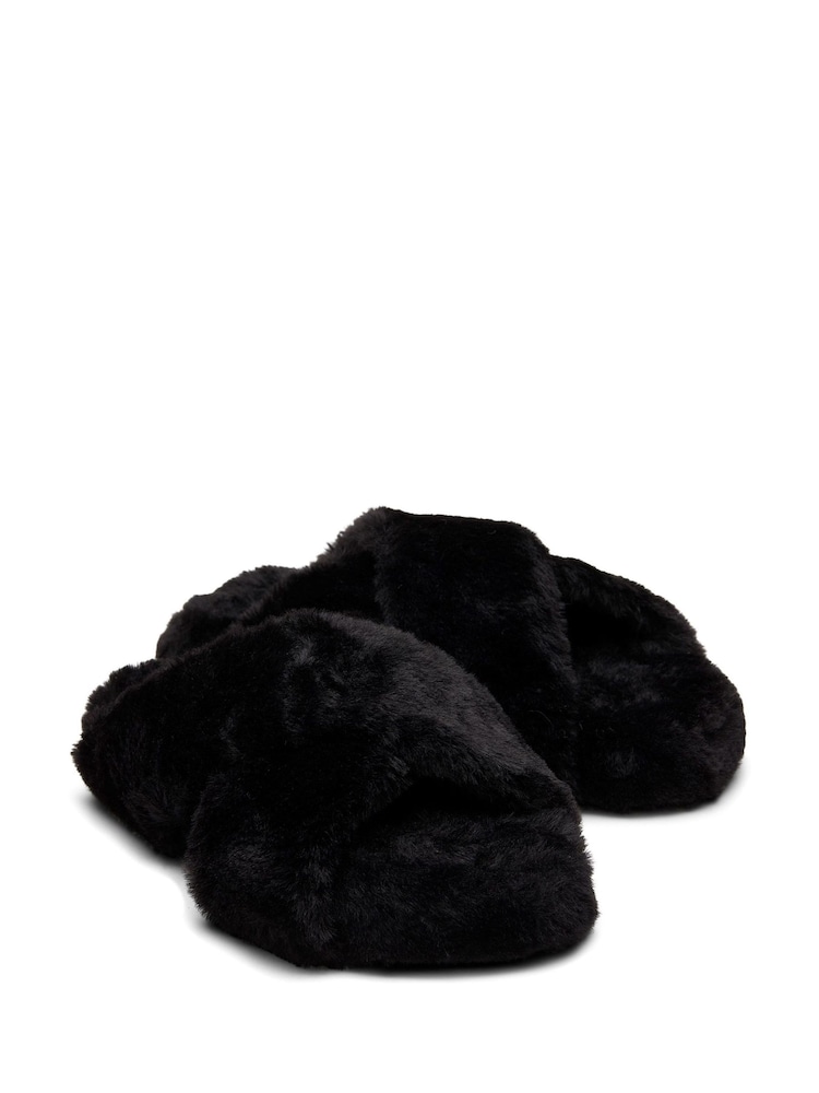 TOMS Susie Mule Black Slippers - Image 2 of 4