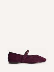 Rød - Linzi Nadira Mary Jane Style Flats - Bilde 2 av 5