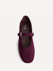 Rød - Linzi Nadira Mary Jane Style Flats - Bilde 4 av 5