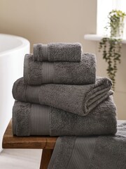 Mole Grey Egyptian Cotton Towel - Image 1 of 1