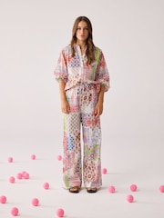 Smith & Soul Cream Boho Long Sleeve Lightweight Shirt - Image 6 of 6