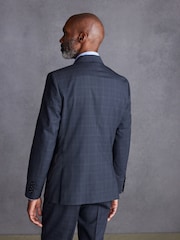 Blue Signature TG Di Fabio Italian Wool Suit Jacket - Image 3 of 12