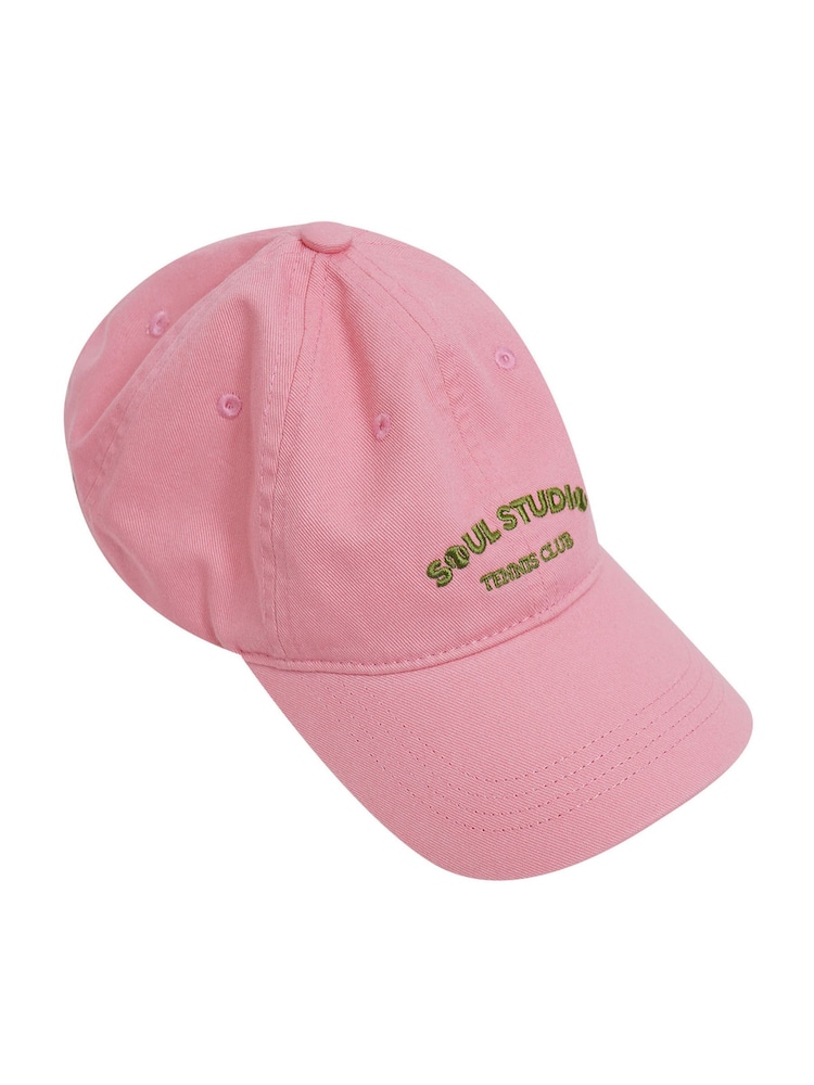 Smith & Soul Pink Studio Tennis Club Embroidered Baseball Hat - Image 1 of 1