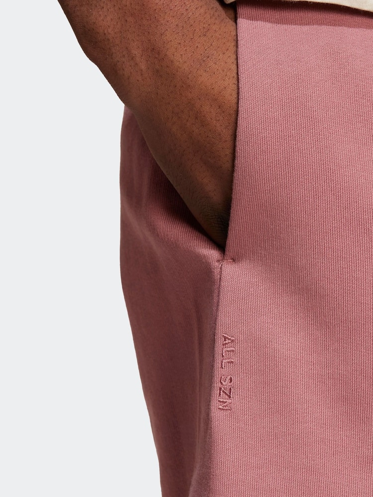 adidas Red 100% Cotton All SZN Shorts - Image 5 of 5