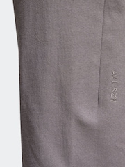 adidas Grey All Season French Terry Regular Tapered 100% Cotton Joggers - Image 7 of 7