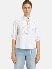 Smith & Soul White Embroidered Boho Blouse - Image 1 of 6