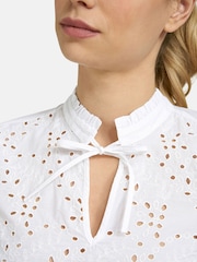 Smith & Soul White Embroidered Boho Blouse - Image 5 of 6