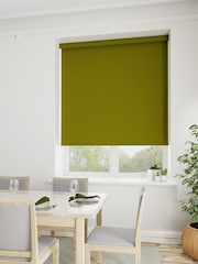 Asparagus Green Haig Made To Measure Blackout Roller Blind - Image 2 of 5