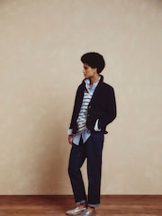 Crew Clothing Blue Girlfriend Jeans - Image 1 of 5