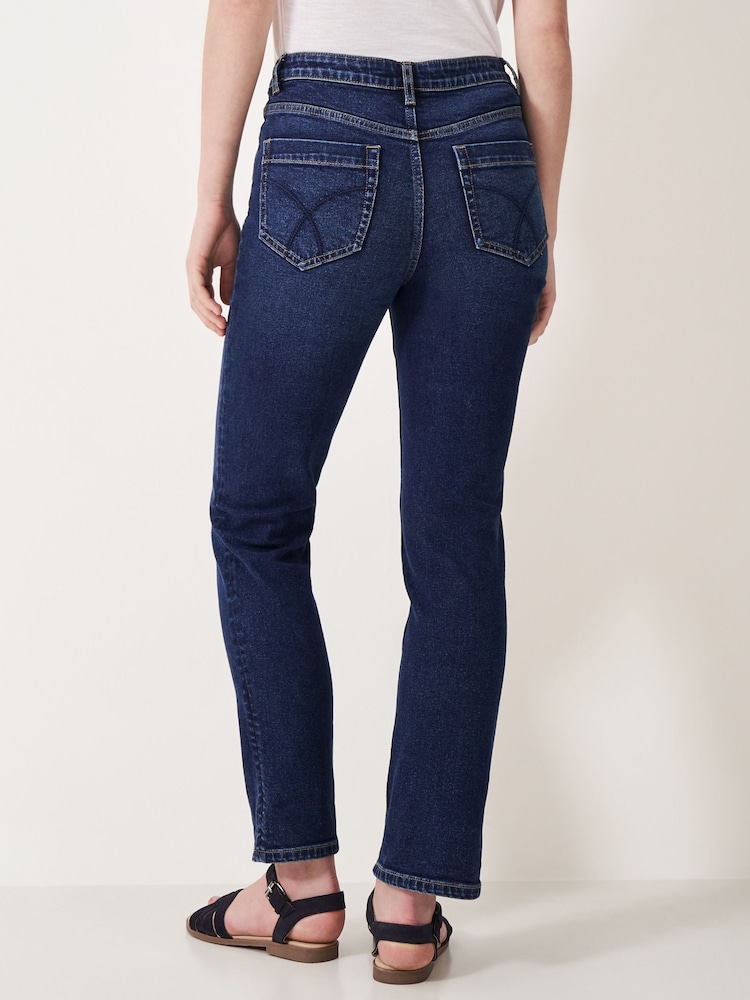 Crew Clothing Blue Girlfriend Jeans - Image 2 of 5