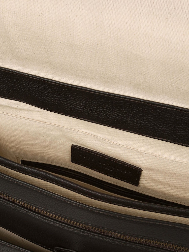 Pure Luxuries London Baxter Leather Work Bag - Image 5 of 5