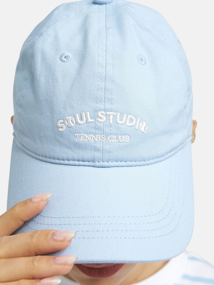 Smith & Soul Blue Studio Tennis Club Embroidered Baseball Hat - Image 5 of 5
