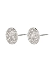 PILGRIM Silver Plated Wynonna Rustic Earrings - Image 2 of 3