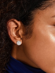 PILGRIM Silver Plated Wynonna Rustic Earrings - Image 3 of 3