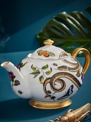 Spode White Creatures of Curiosity Teapot - Image 1 of 4