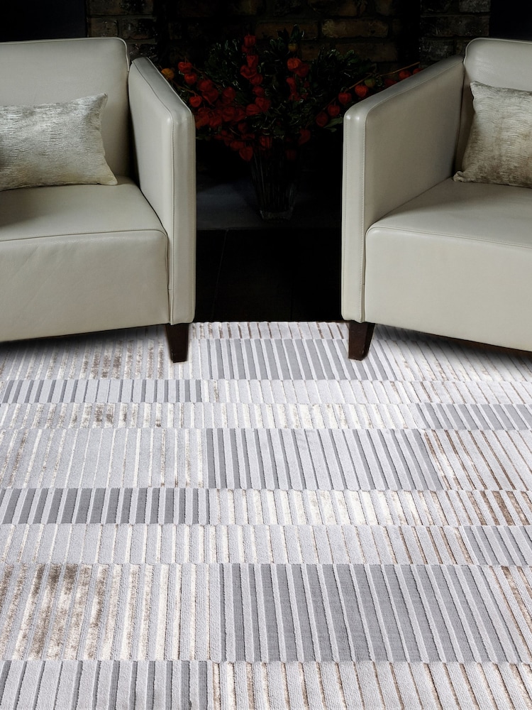 Asiatic Rugs Grey Aurora Rug - Image 1 of 4