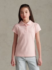 U.S. Polo Assn Frill Collar Polo Shirt - Imagen 1 de 6