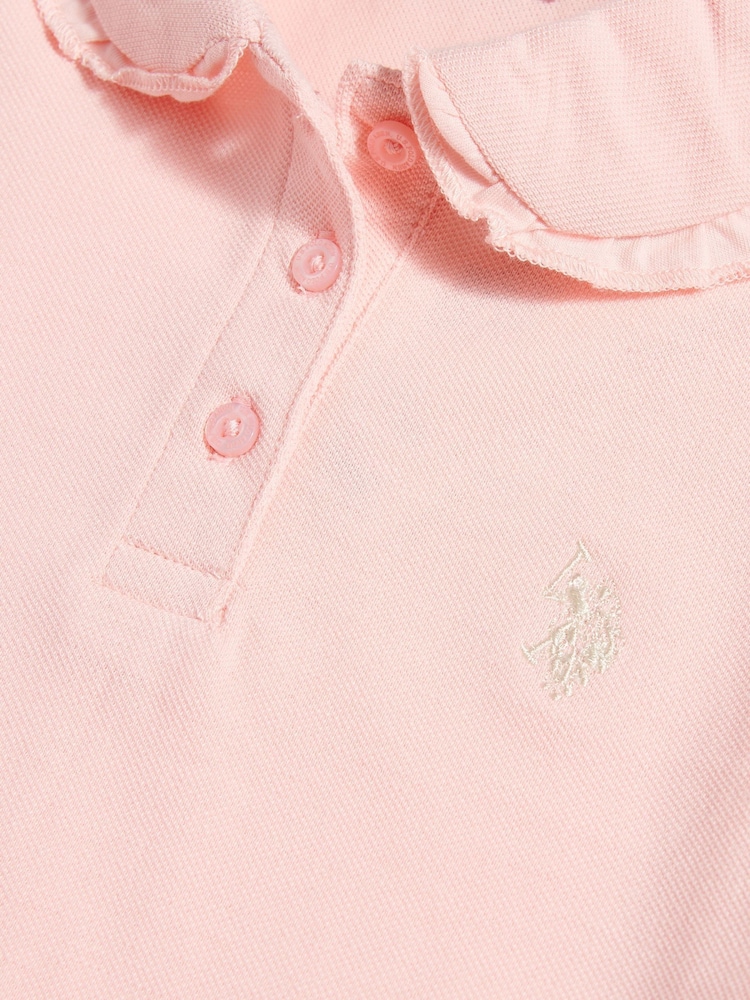 U.S. Polo Assn Frill Collar Polo Shirt - Imagen 6 de 6