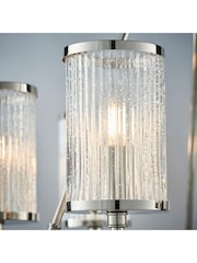 Gallery Home Silver Large Yazmin Pendant Ceiling Light - Image 3 of 5