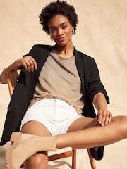 Mint Velvet Black Shawl Collar Blazer - Image 1 of 7