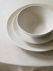 Broste Copenhagen 12 Piece Cream Nordic Dinnerware Set - Image 1 of 4