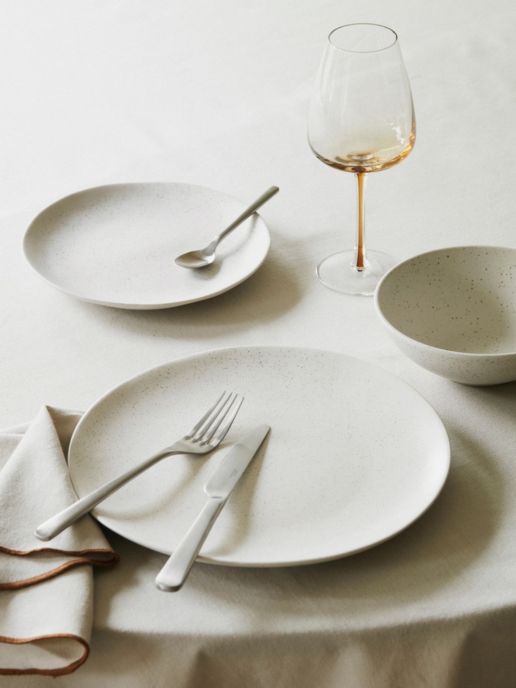 Broste Copenhagen 12 Piece Cream Nordic Dinnerware Set - Image 2 of 3 Broste Copenhagen 12 Piece Cream Nordic Dinnerware Set - Image 2 of 3