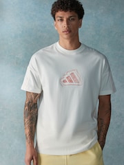 adidas White All SZN 100% Cotton T-Shirt - Image 1 of 6