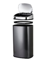 Tower Black 58L Square Sensor Sensor Bin - Image 3 of 4