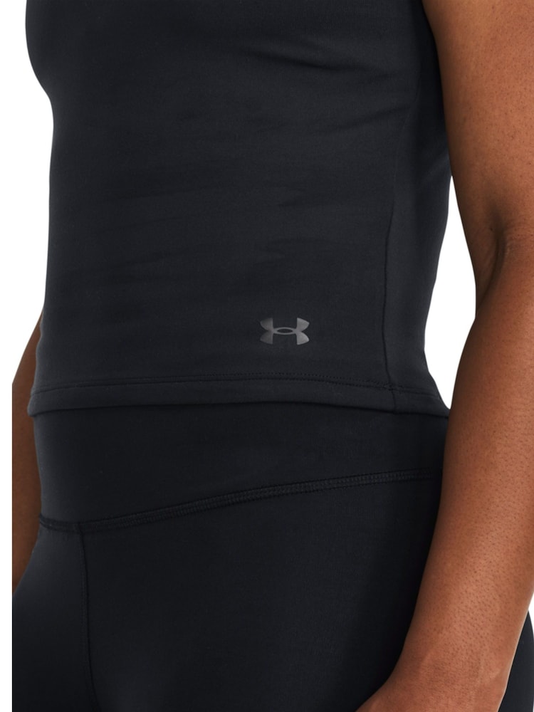 Under Armour Black Motion Crop Top - Image 6 of 6