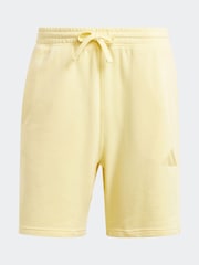 adidas Yellow 100% Cotton All SZN Shorts - Image 5 of 5