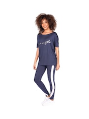Pineapple Blue Loose Fit Jersey T-Shirt - Image 3 of 4